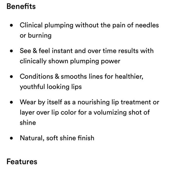 $7โค๏ธโ๐ฅ LAST 1! BUXOM Plump Shot Collagen Infused Lip Serum FILLER NEW Plumping - Picture 7 of 9